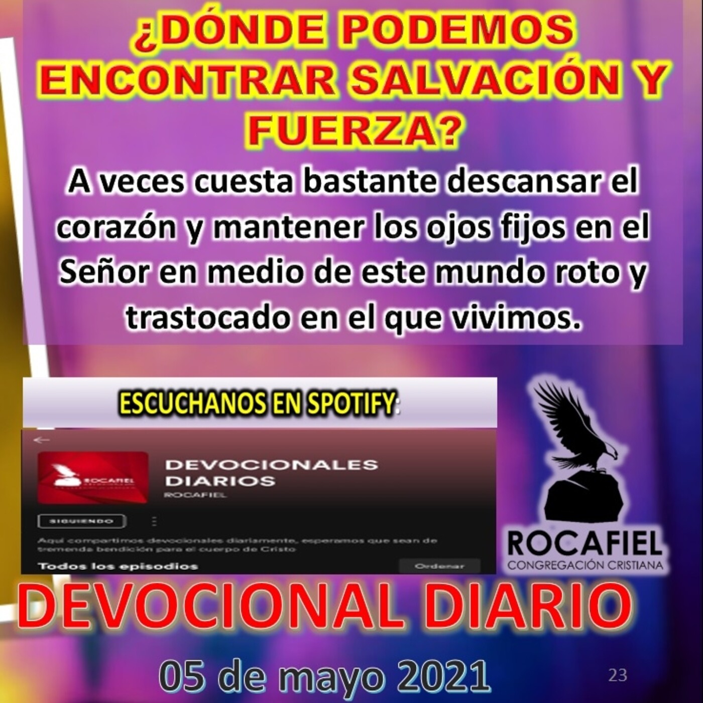 DEVOCIONALES DIARIOS