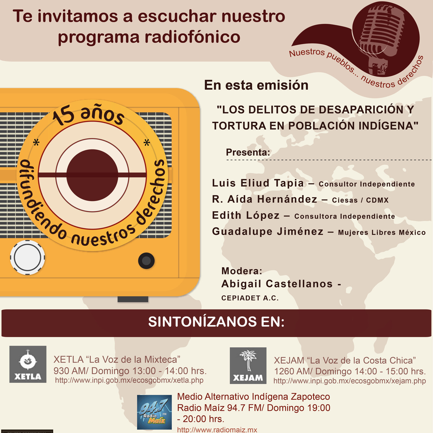 Nuestros Pueblos...Nuestros Derechos