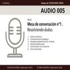 Mesa de Conversación nº1 (2ª): Resolviendo dudas.