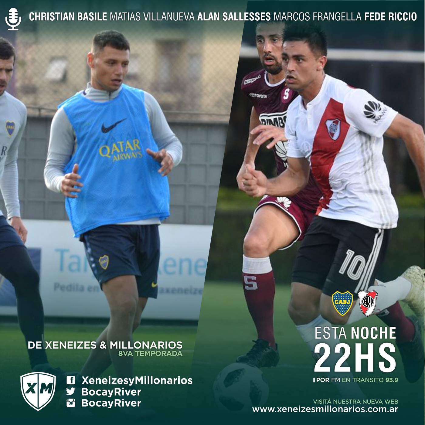 De Xeneizes y Millonarios Radio