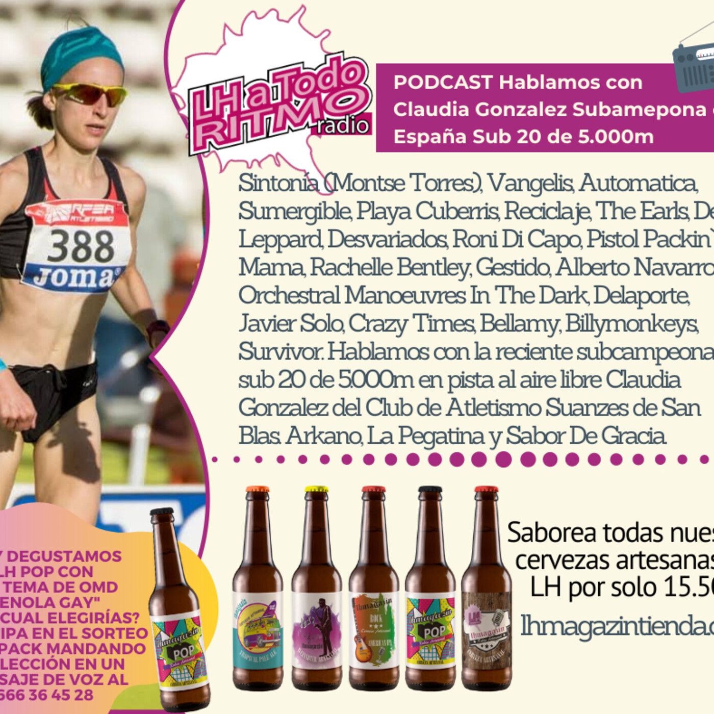 LH a Todo Ritmo - “Claudia Gómez subcampeona de España Sub20 en 5.000m episode artwork