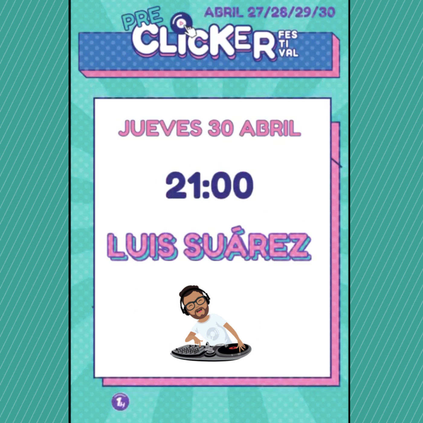 Luis Suárez / Dj LS - PRE-CLICKER FESTIVAL Vol. II - ELECTRO POP & INDIE FESTIVAL MIX episode artwork