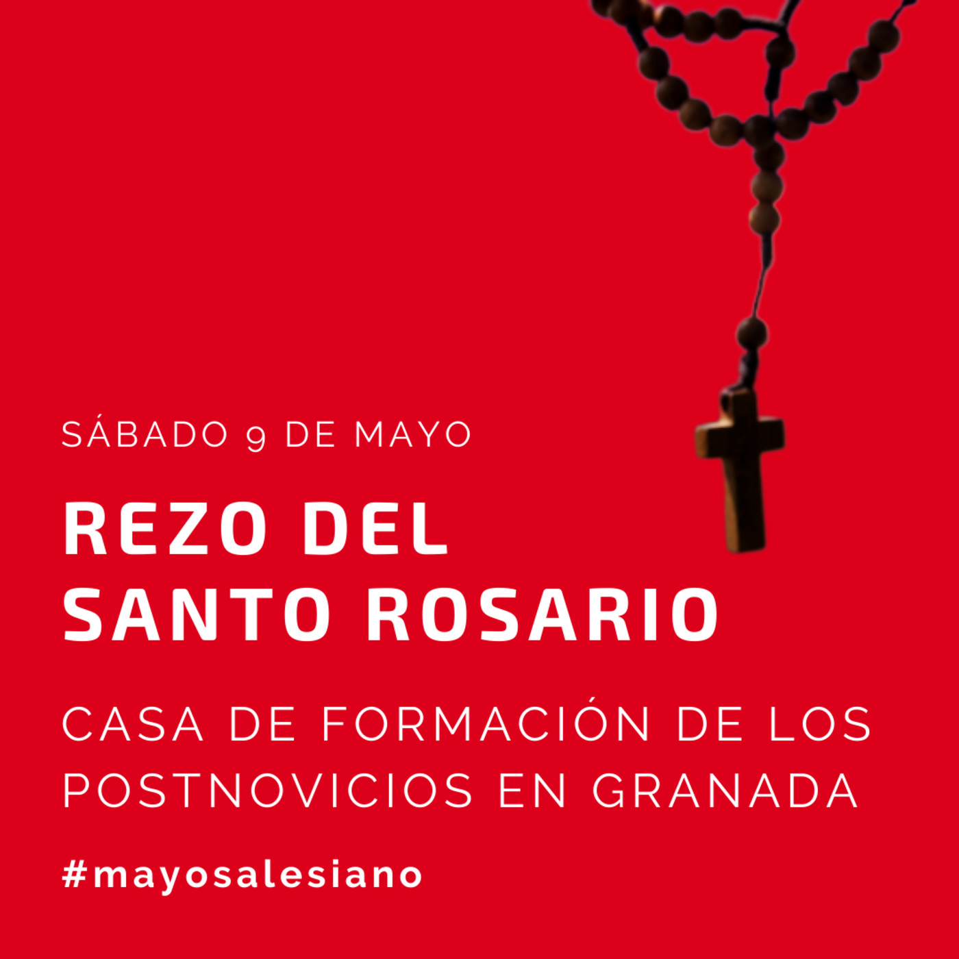 #MayoSalesiano: Santo Rosario