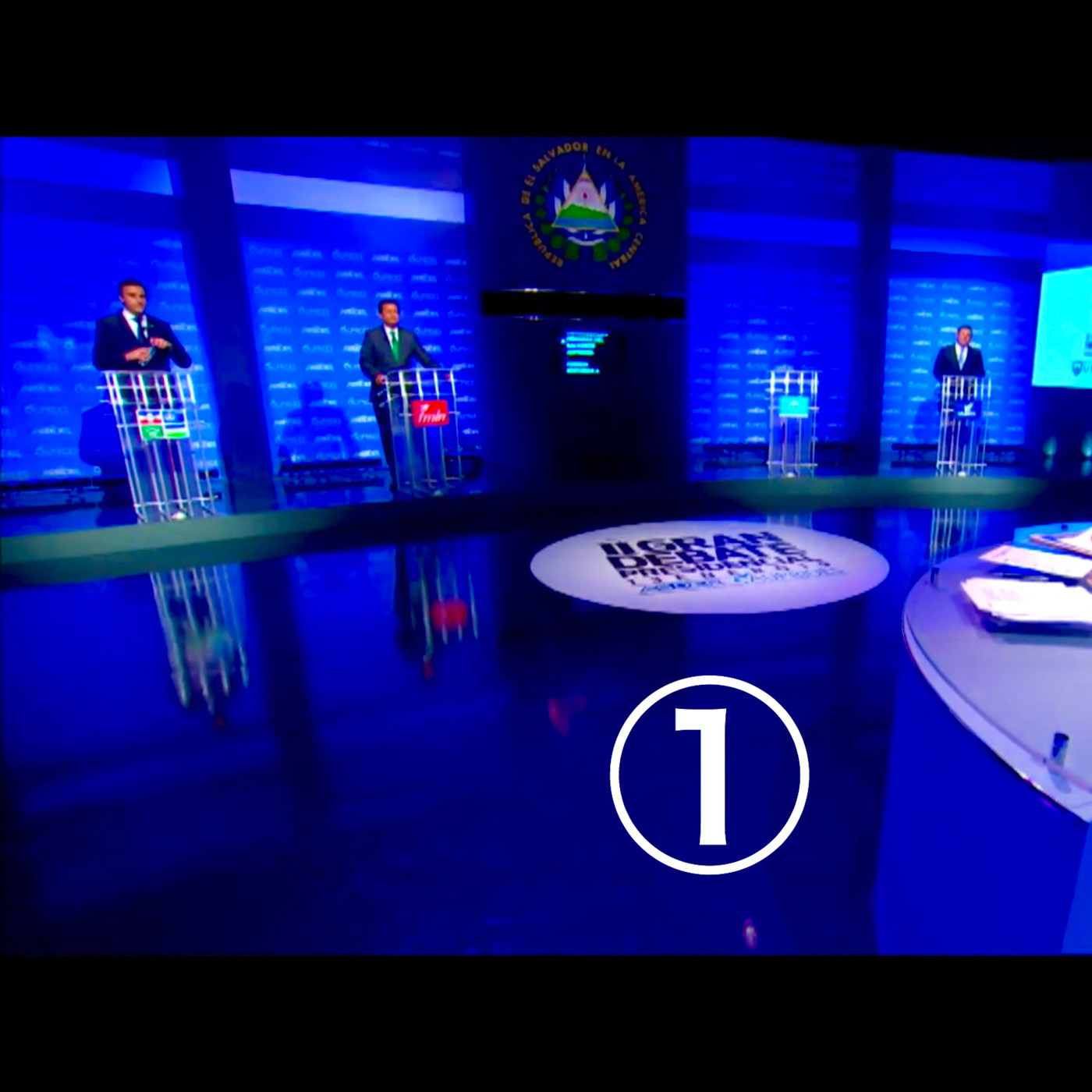 1-Debate-TRES CANDIDATOS presidenciales EL SALVADOR-13ENE2019 episode artwork