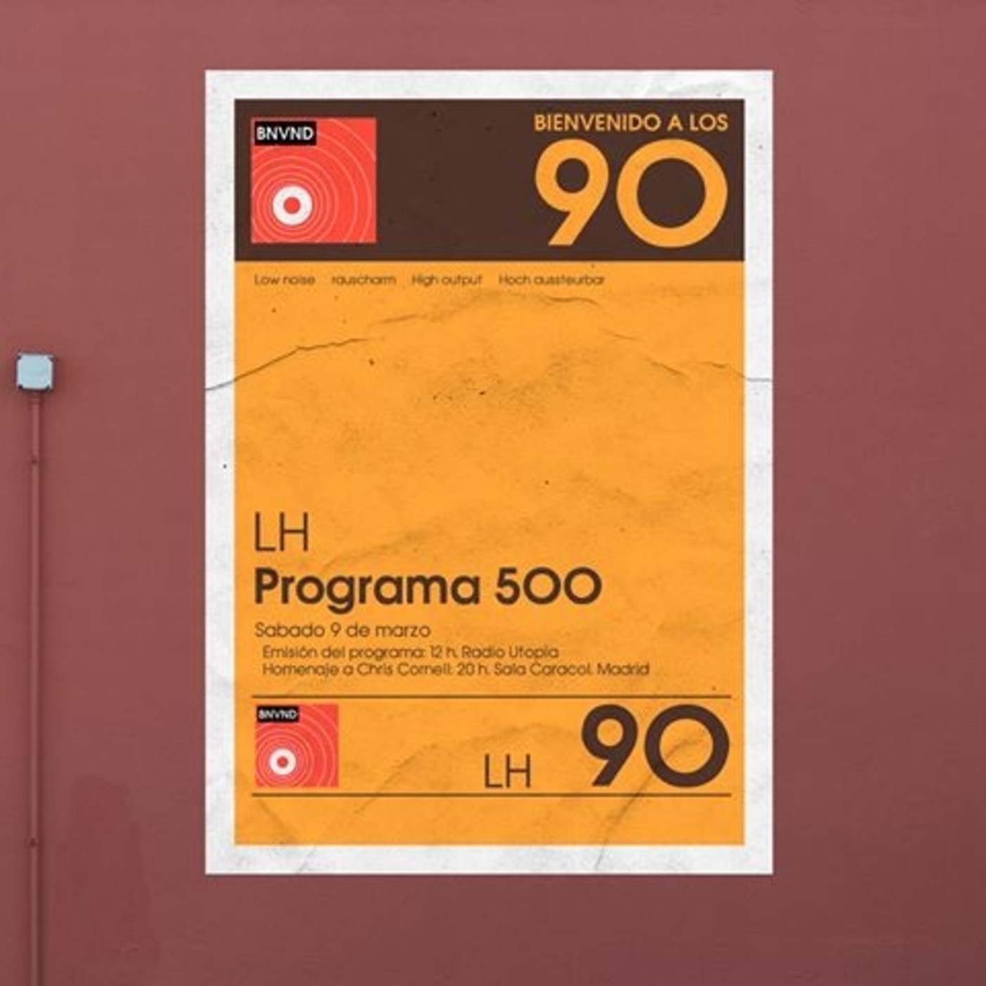 Bienvenido a los 90