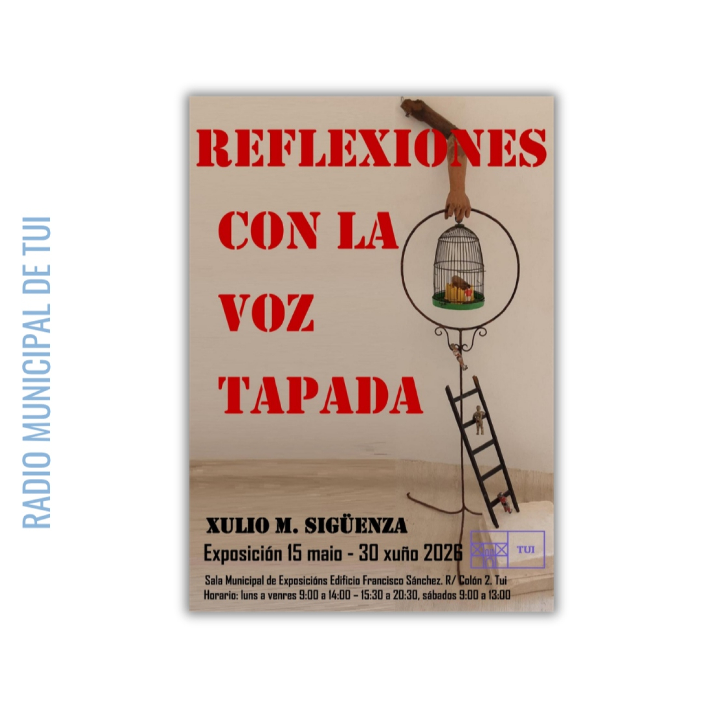 Ent. Ana Rodríguez, comisaria da exposición "Reflexións coa voz tapada" de Xulio M. Sigüenza episode artwork