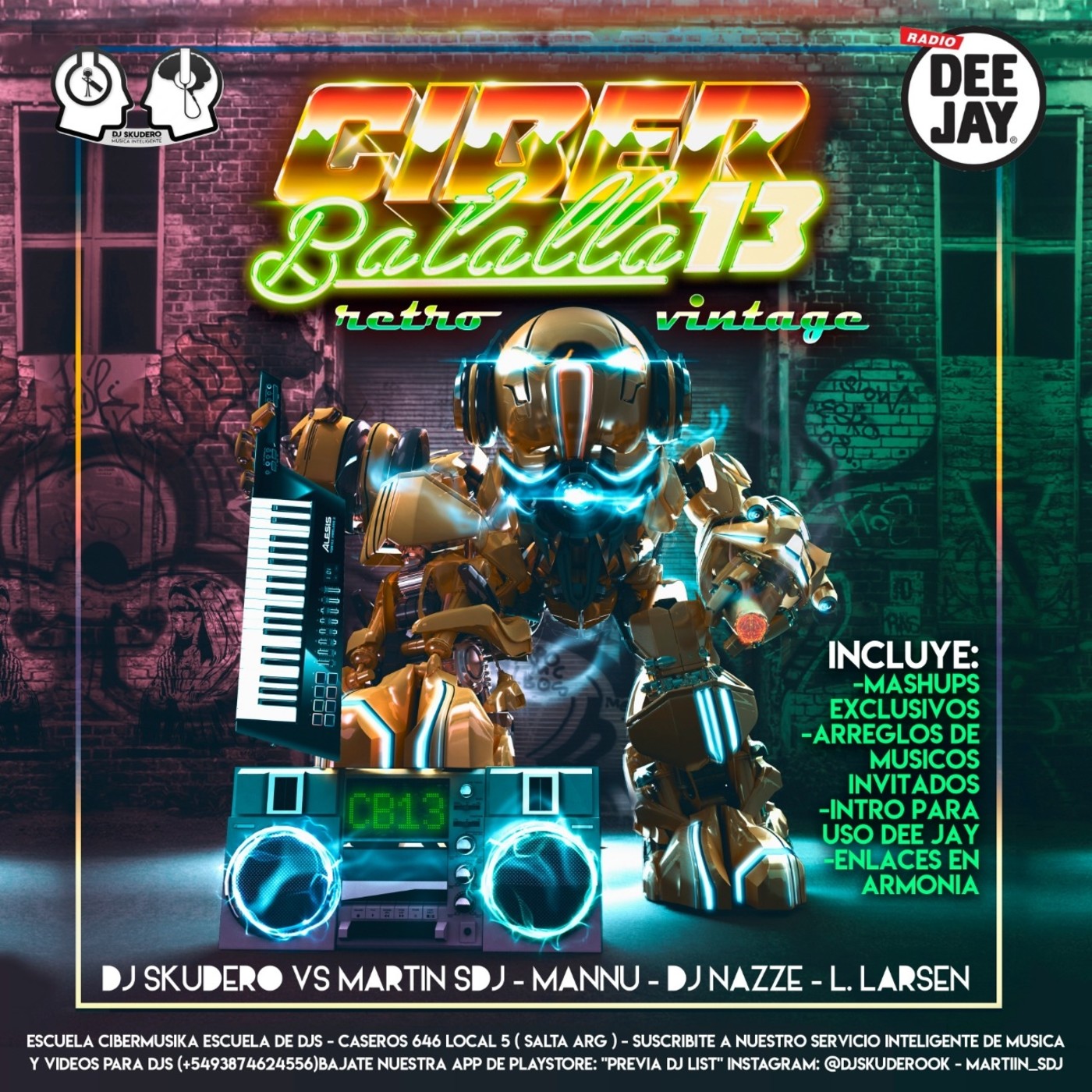 Remixes Dj Skudero & Martin Sdj - Cibermusika