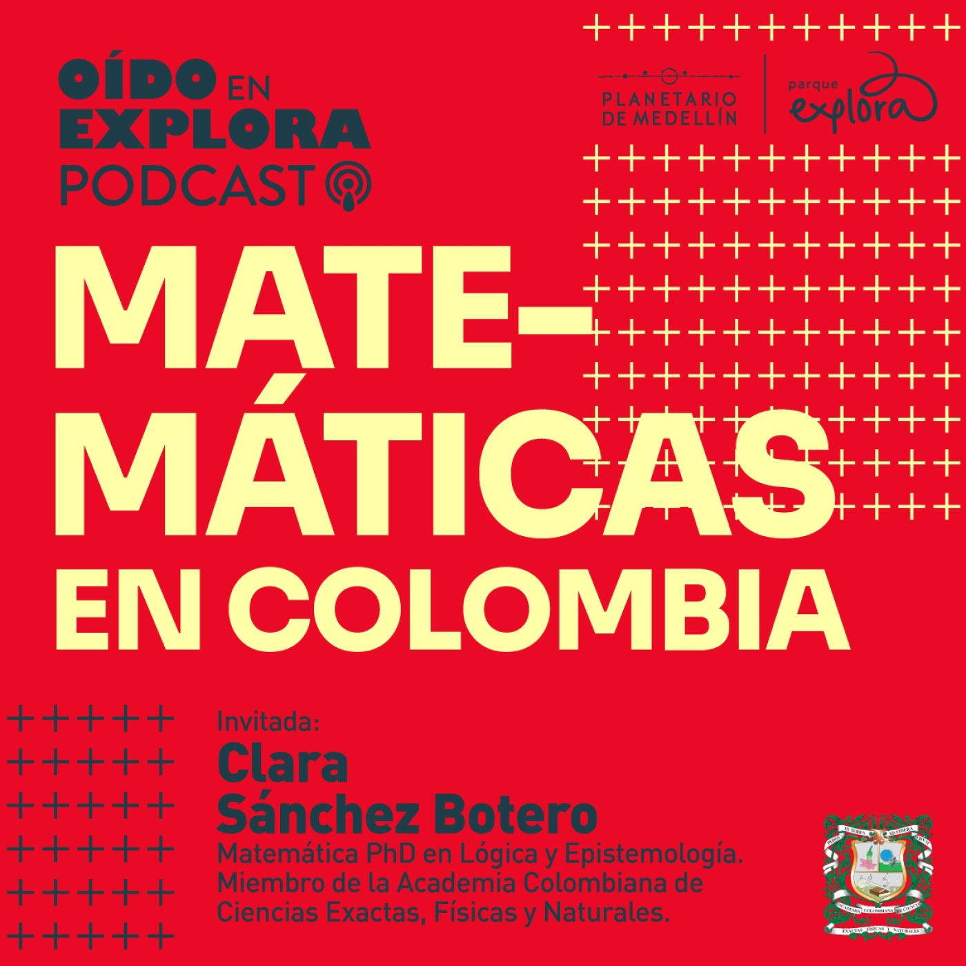 Matemáticas en Colombia con Clara Helena Sánchez Botero | Parque Explora