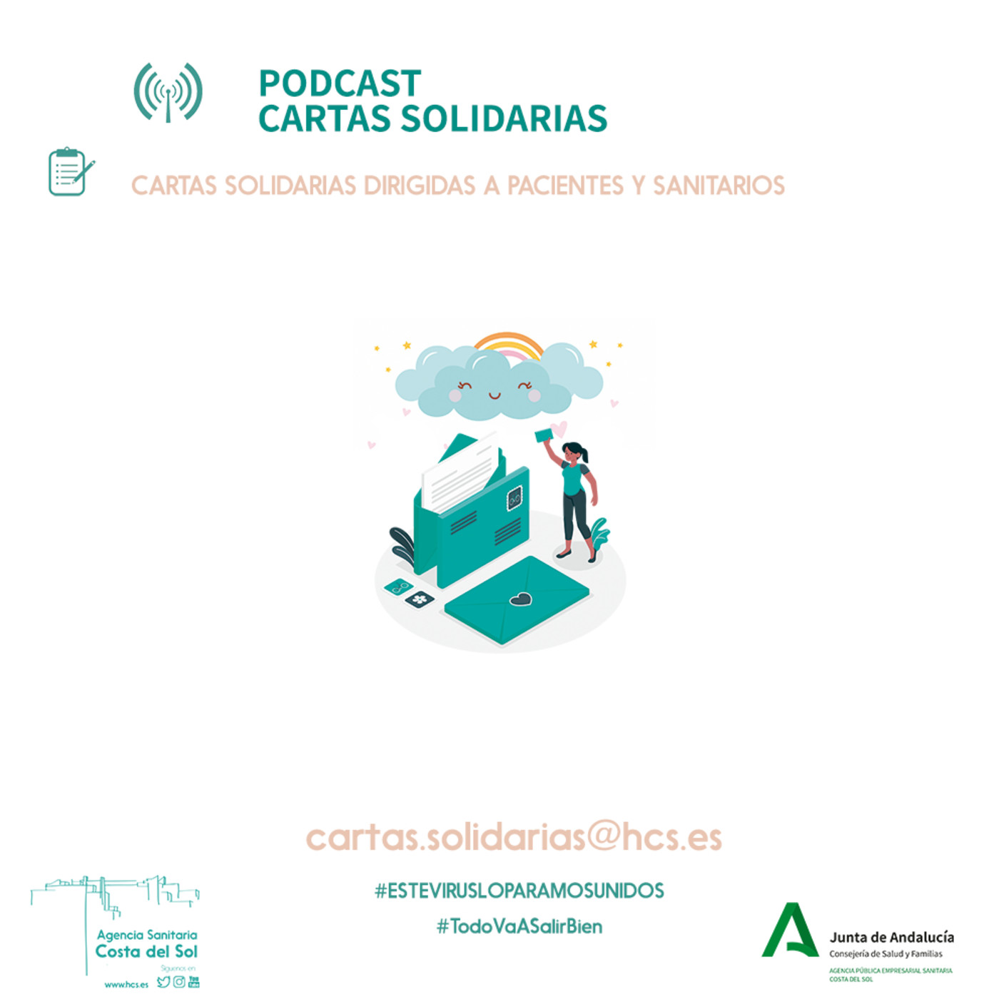 Cartas y dibujos solidarios