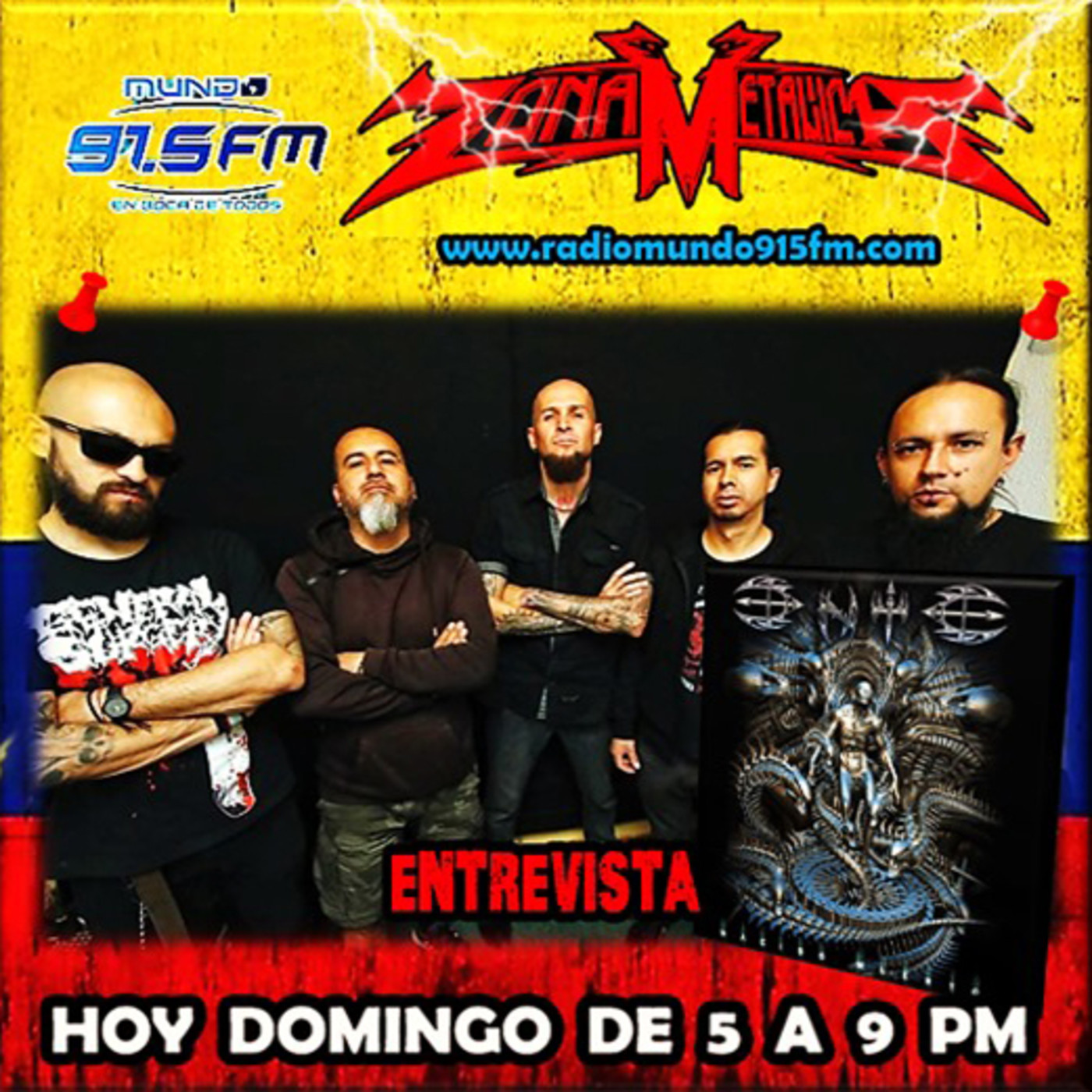 ZONA METÁLICA ENTREVISTA A ENTE 29/ septiembre/ 2019 episode artwork