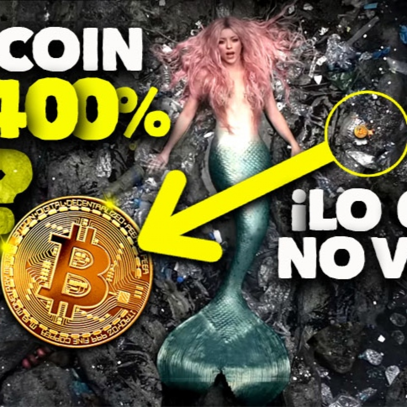 ¡BITCOIN +1400%!!? ¡VEMOS A BITCOIN HASTA EN EL ÚLTIMO VIDEO DE SHAKIRA!!