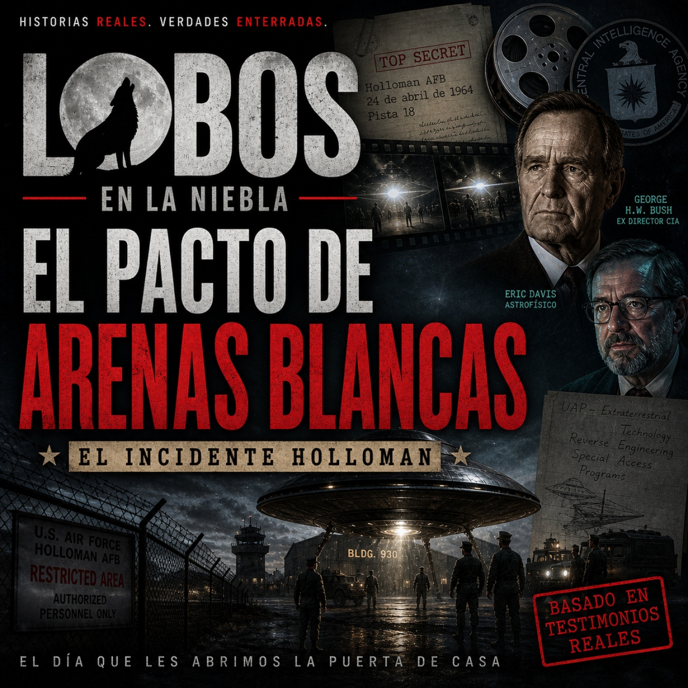 38X3 El pacto de arenas blancas "El incidente Holloman" episode artwork