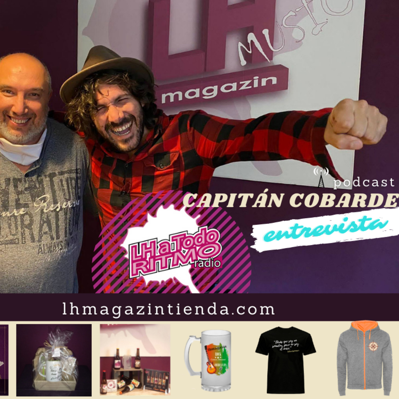 LH a Todo Ritmo - Capitán Cobarde nos presenta su nuevo trabajo, y felicitamos al El Señor Que Te Molesta episode artwork