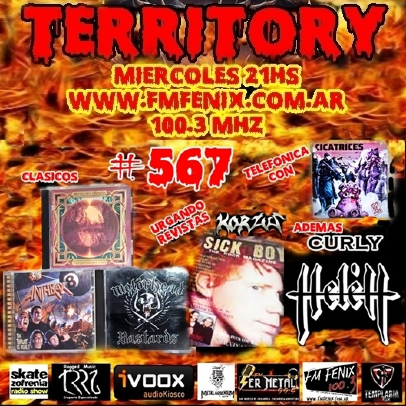 TERRITORY RADIO #567 (07-01-20216) - CICATRICES episode artwork