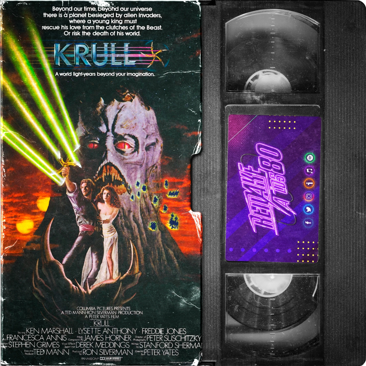 Remake a los 80, cine y videoclub