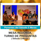 ALIMENTACIÓN VIVA Y CONSCIENTE - Mesa redonda y Turno de Preguntas ( Sábado 5 Marzo 2016 )