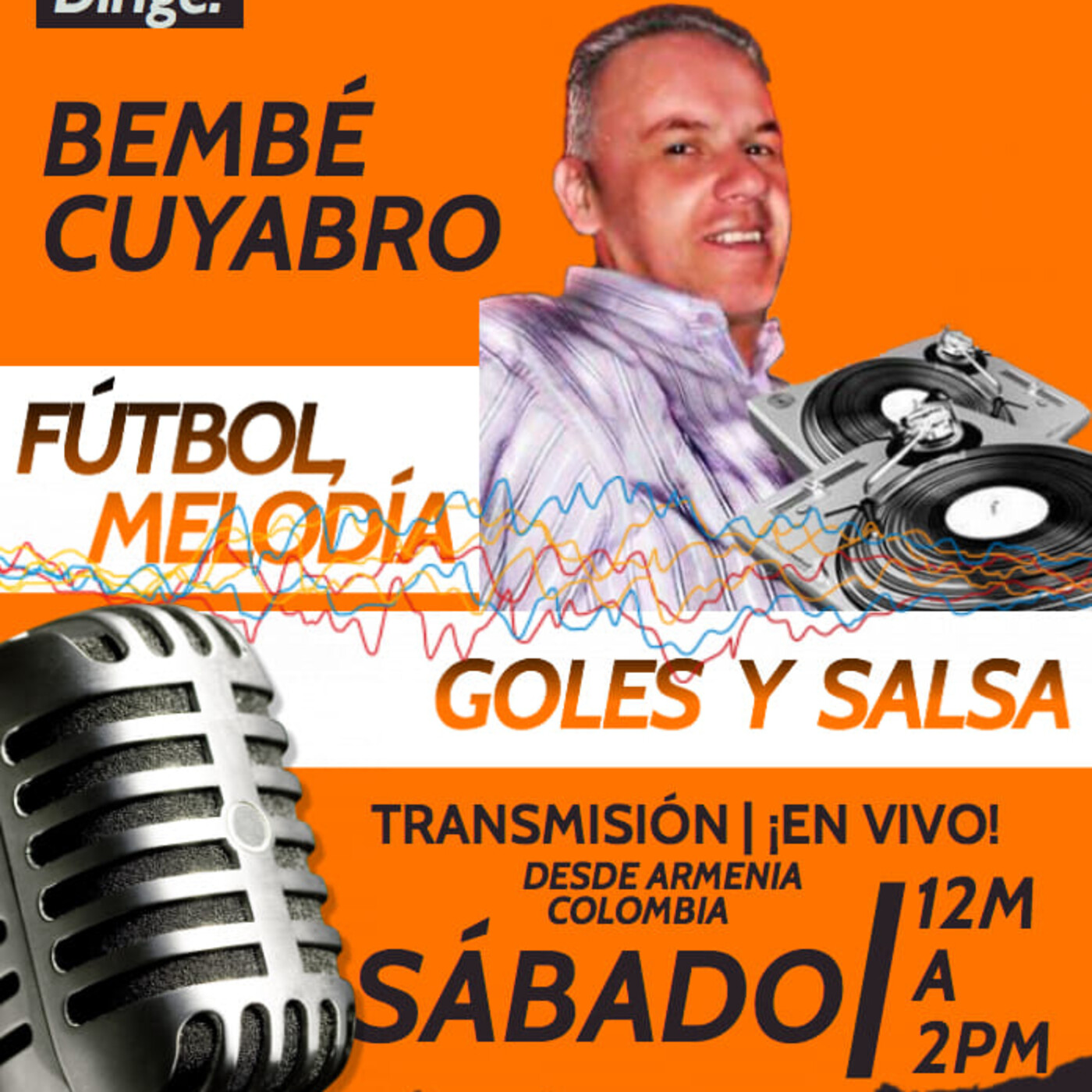 FUTBOL, MELODIA, GOLES y SALSA.