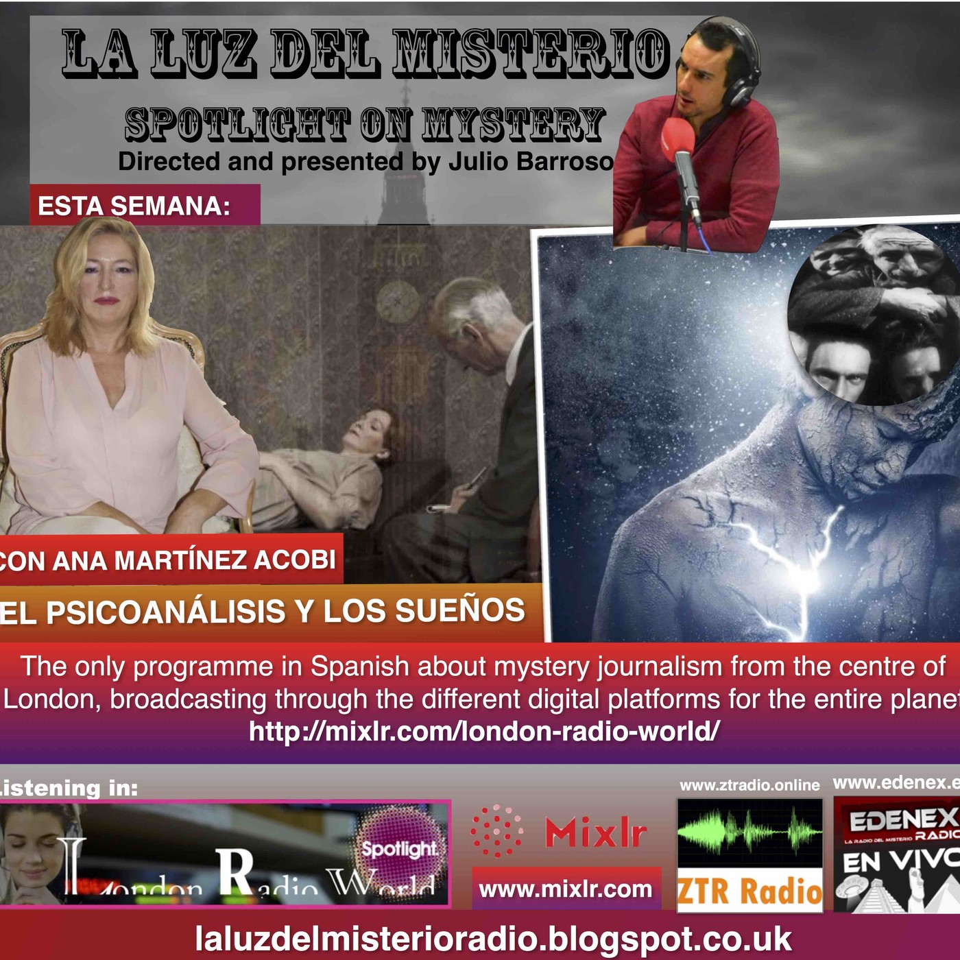 La Luz del Misterio 9/11/2016- ESPECIAL PSICOANÁLISIS Y LOS SUEÑOS
