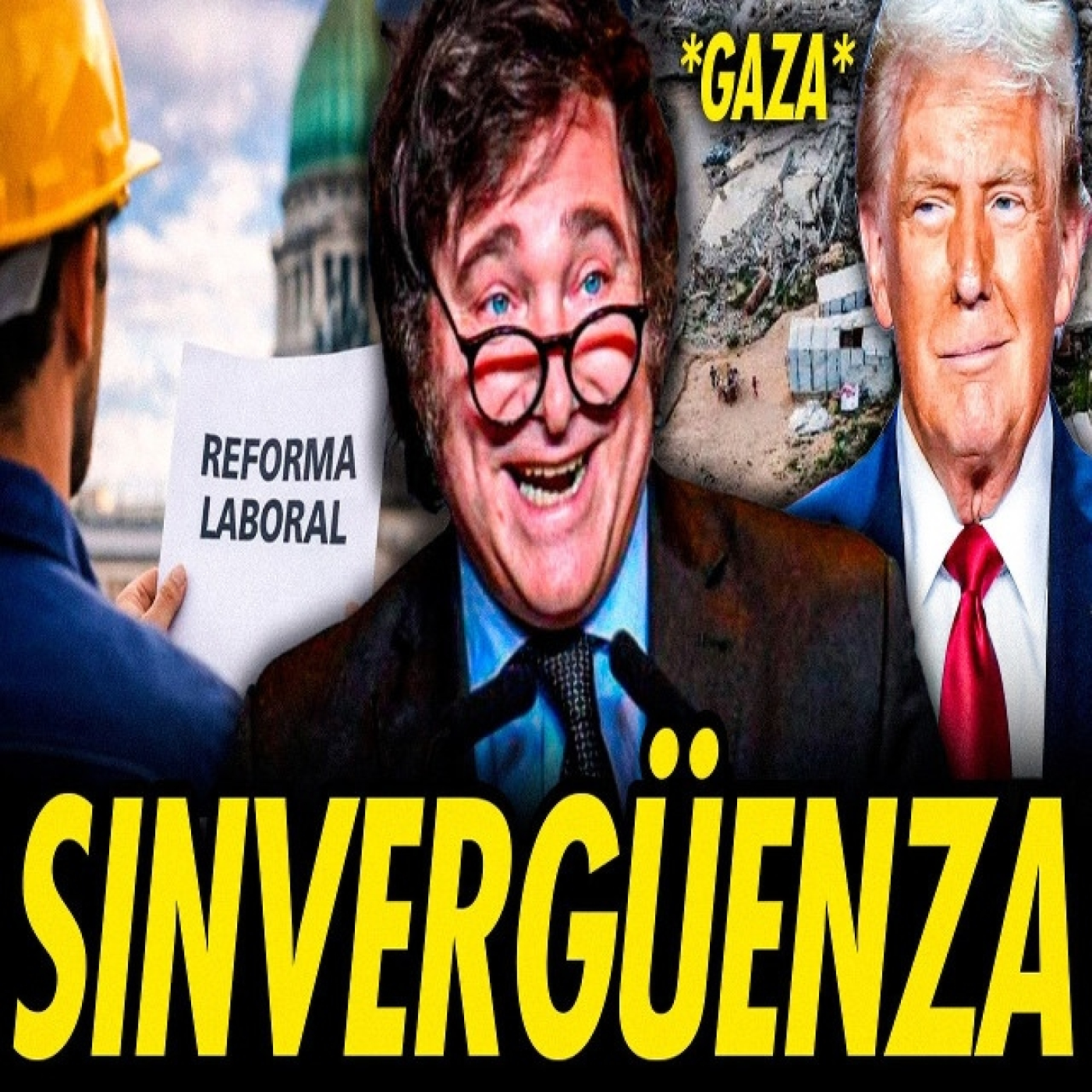 SE APRUEBA REFORMA LABORAL EN ARGENTINA, MIENTRAS MILEI OFRECE SOLDADOS A TRUMP PARA GAZA