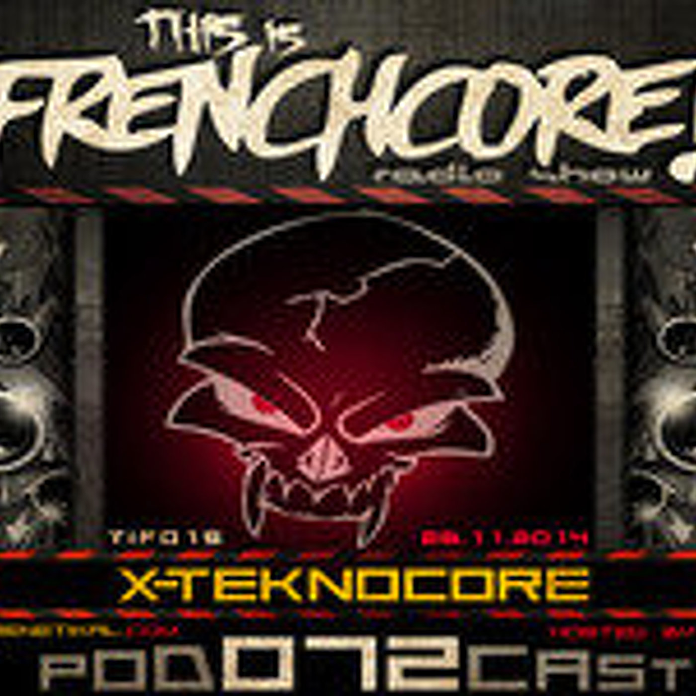 Live Mix by X-Teknokore - Phrenetikal Frequency #072 - www.phrenetikal.com episode artwork