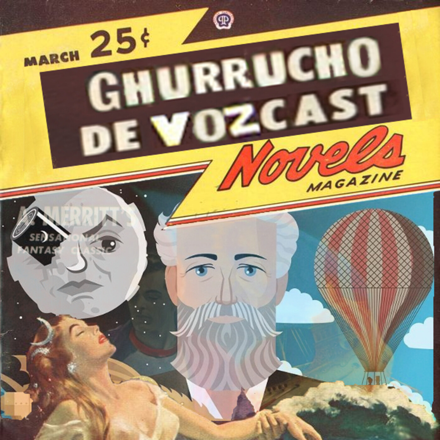 Gurrucho Verne e Steampunk. Podcast en galego
