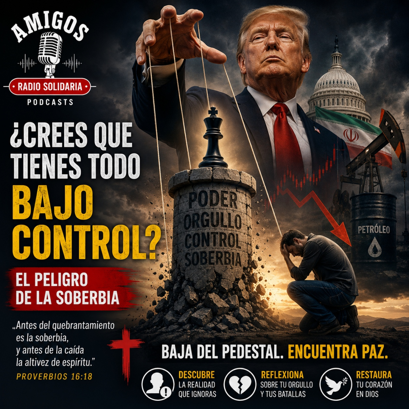 ¿Crees que tienes todo bajo control? El peligro de la soberbia (23/03/2026) — Meditaciones Cristianas cover