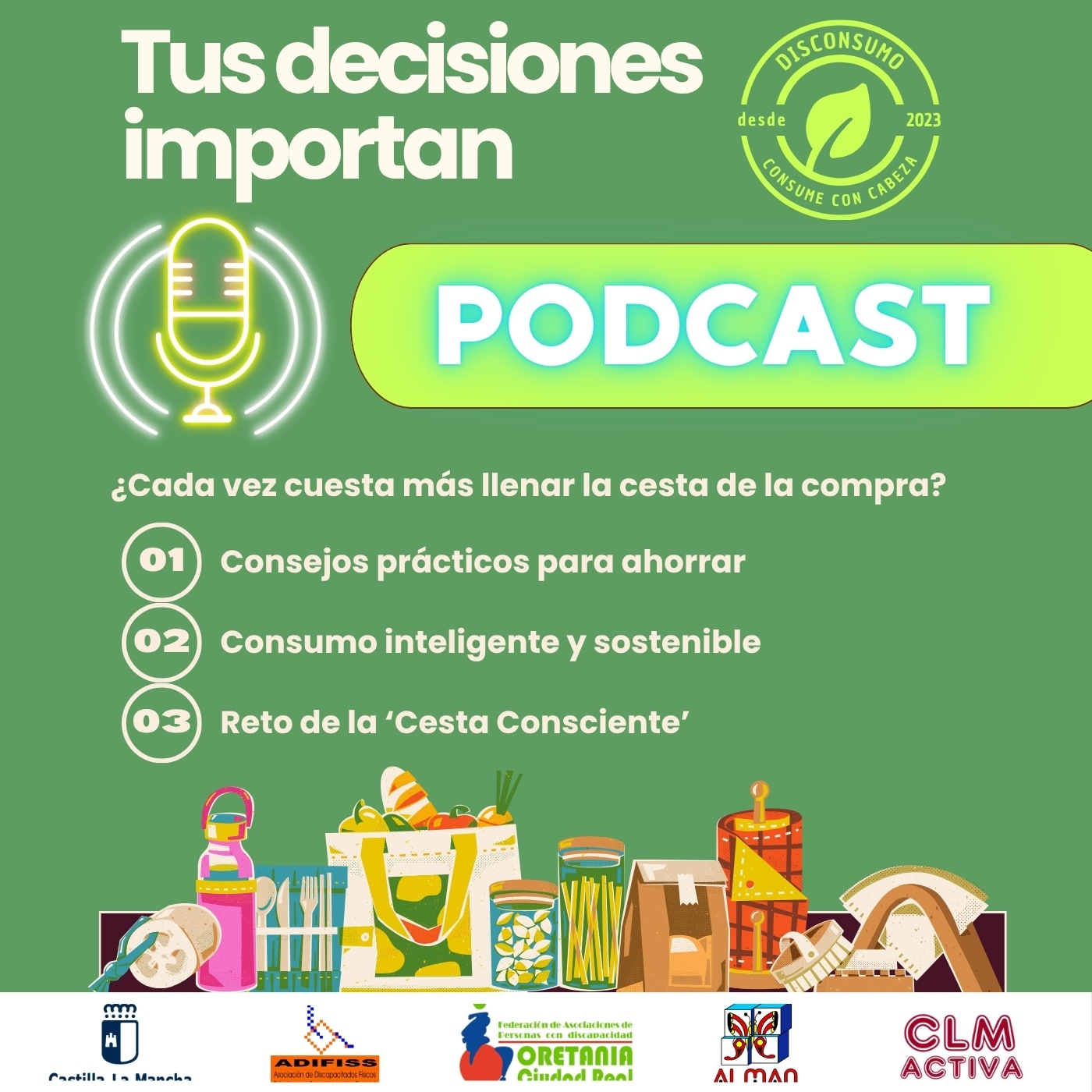  ️ TUS DECISIONES IMPORTAN  ¿ CADA VEZ CUESTA MAS LLENAR LA CESTA DE LA COMPRA ? episode artwork