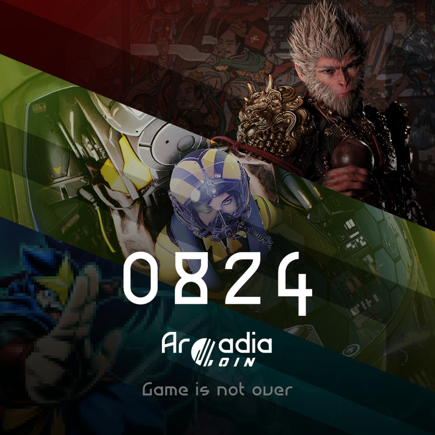 Episodio 34-0824 (Black Myth Wukong el oriente domina y la exclusiva de sony que nunca existio) — Arcadia Coin cover