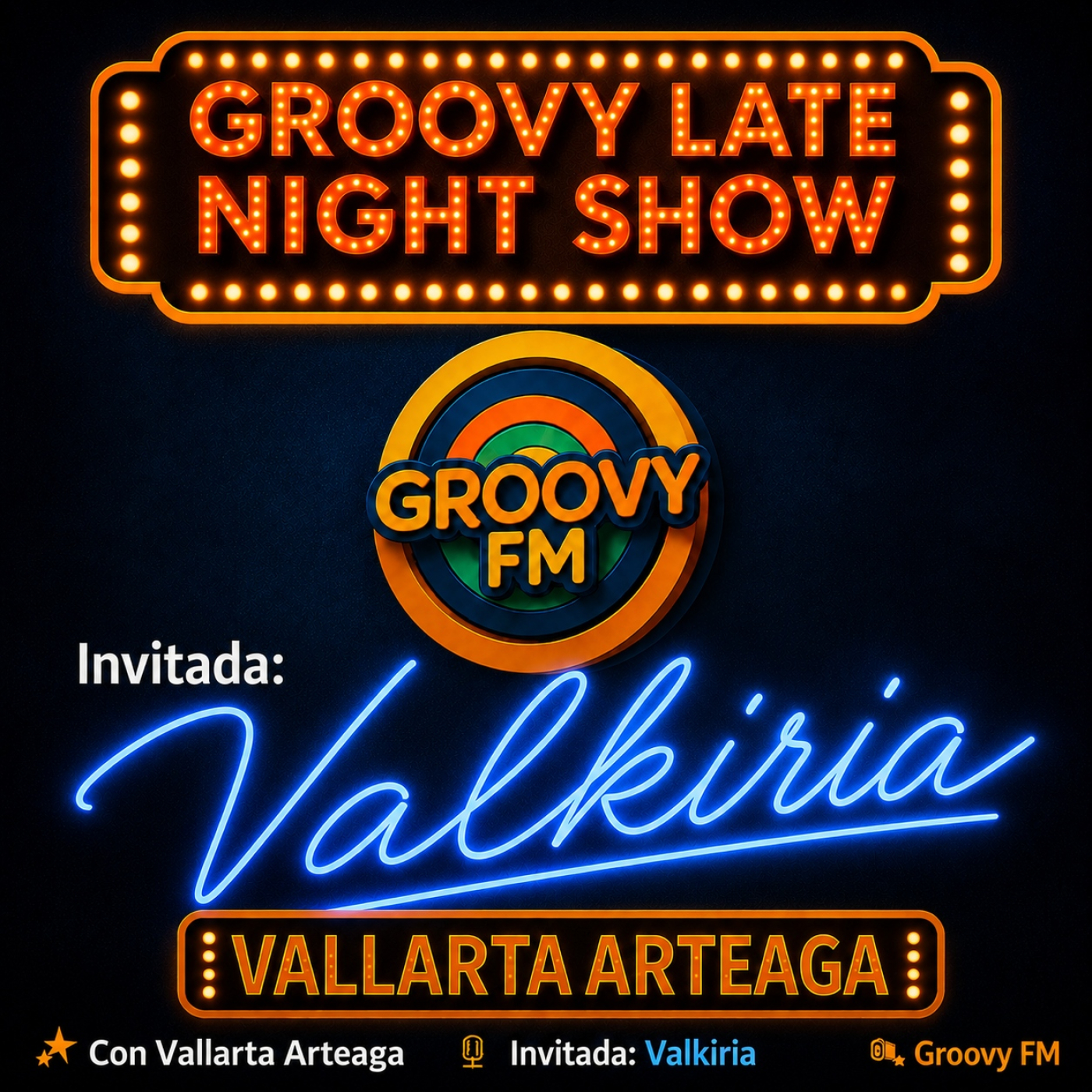 GROOVY LATE NIGHT SHOW 25 VALKIRIA episode artwork