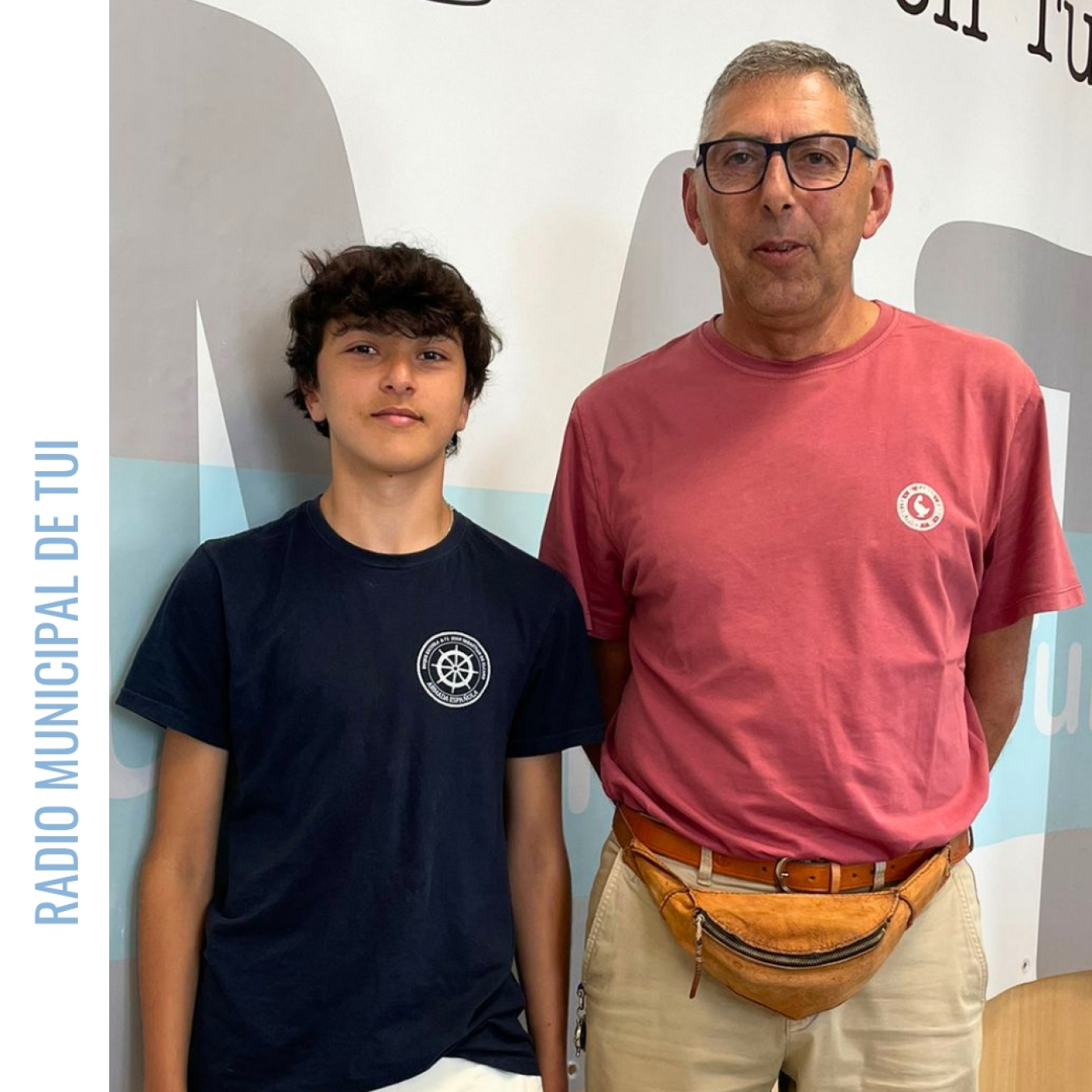 Ent. Carlos Estévez, tesoureiro da RFGM; e Alberto Estévez, deportista | Campionato de España de Motonáutica episode artwork