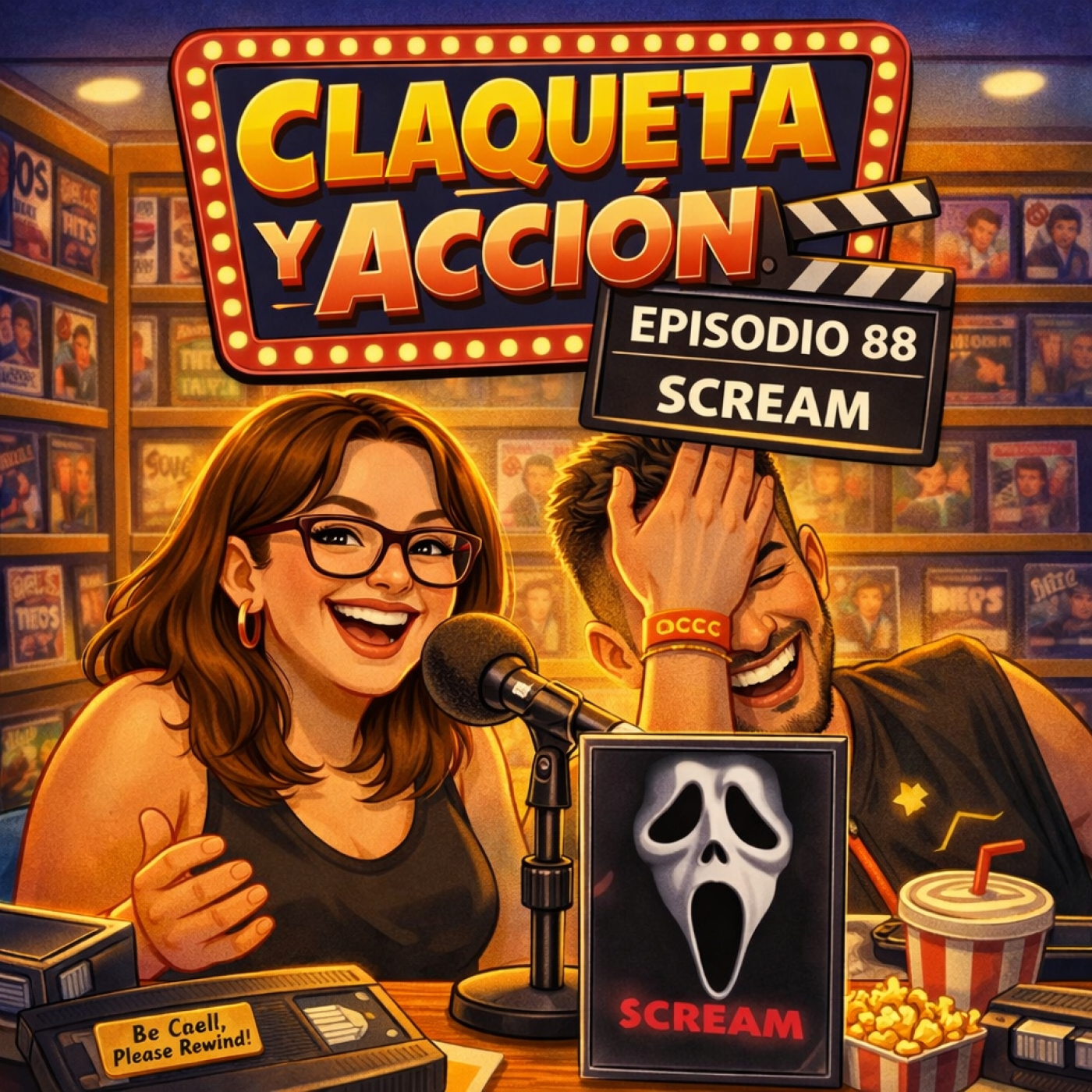 Play CLAQUETA Y ACCION. Episodio 88. SCREAM