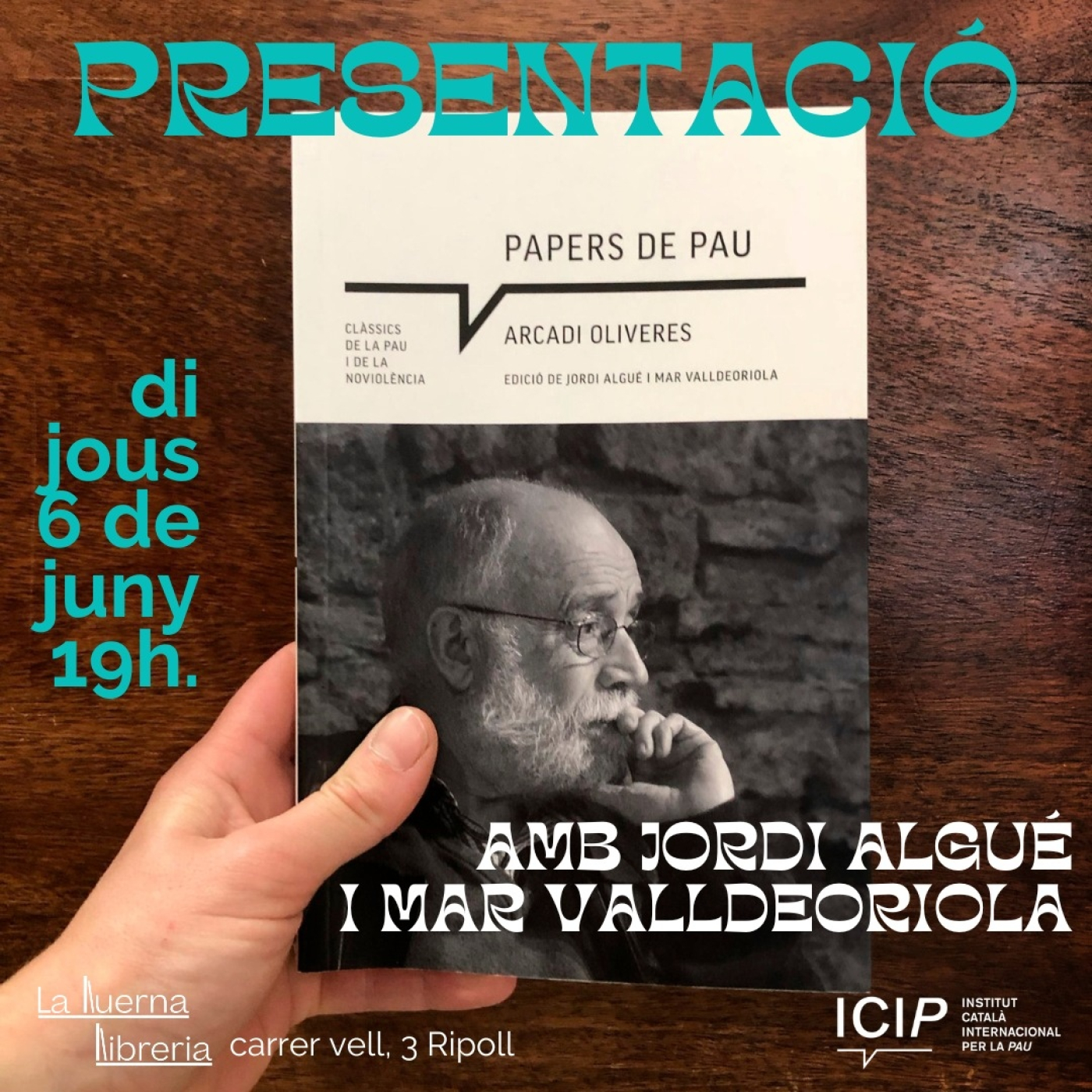 "La història del pacifisme a Catalunya segurament no es podria explicar sense l'Arcadi Oliveres" episode artwork