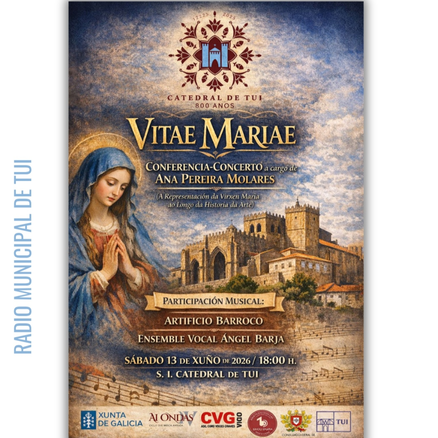 Ent. Alberto Abal, do Ensemble Vocal Ángel Barja | Concerto-conferencia Vitae Mariae episode artwork