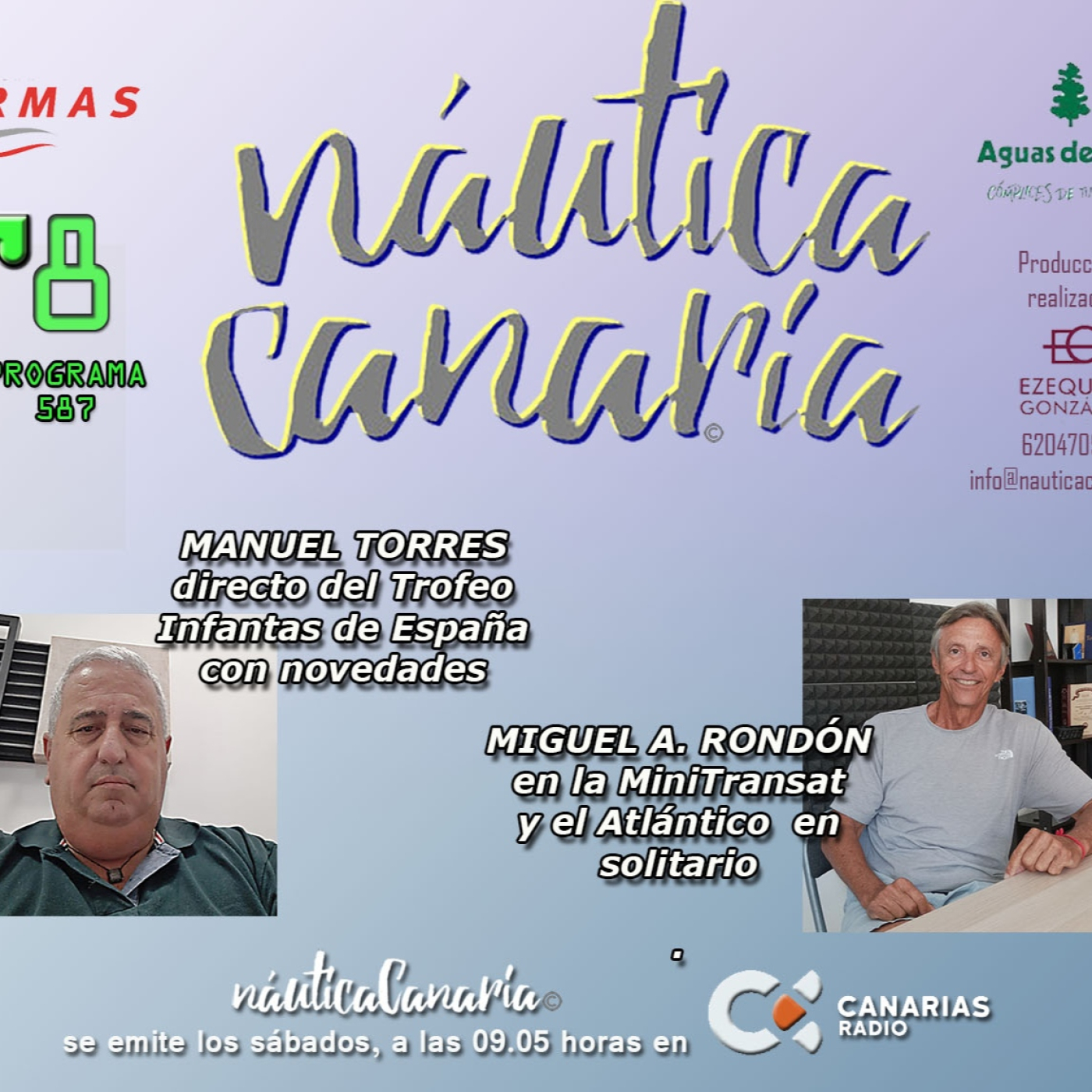 Náutica Canaria Radio. 587. Manuel Torres y Miguel A. Rondón. 28oct23 episode artwork
