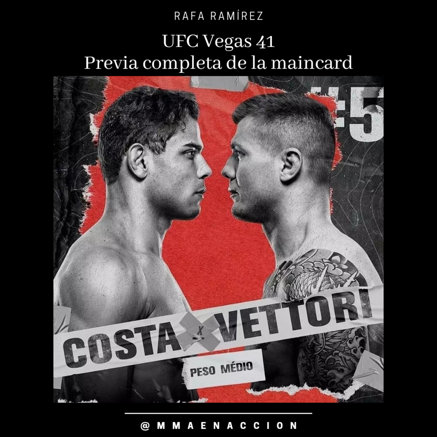 UFC Vegas 41 Costa vs Vettori - Previa completa episode artwork