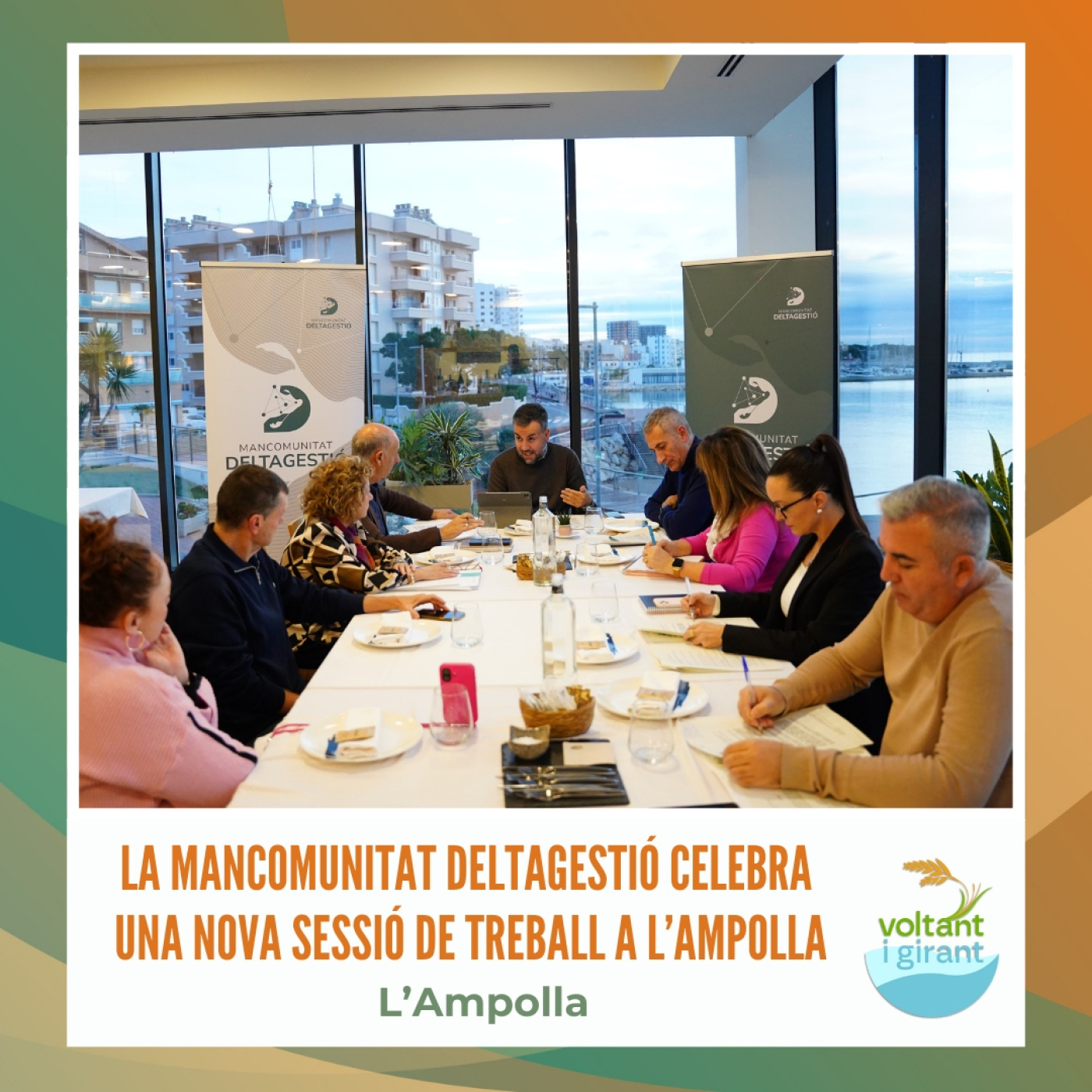 La Mancomunitat DeltaGestió celebra una nova sessió de treball a l’Ampolla episode artwork