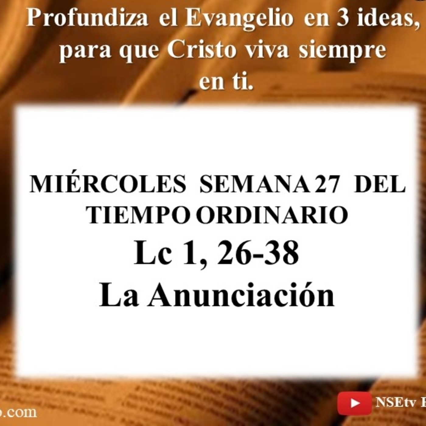 El 1, 2, 3 DEL EVANGELIO