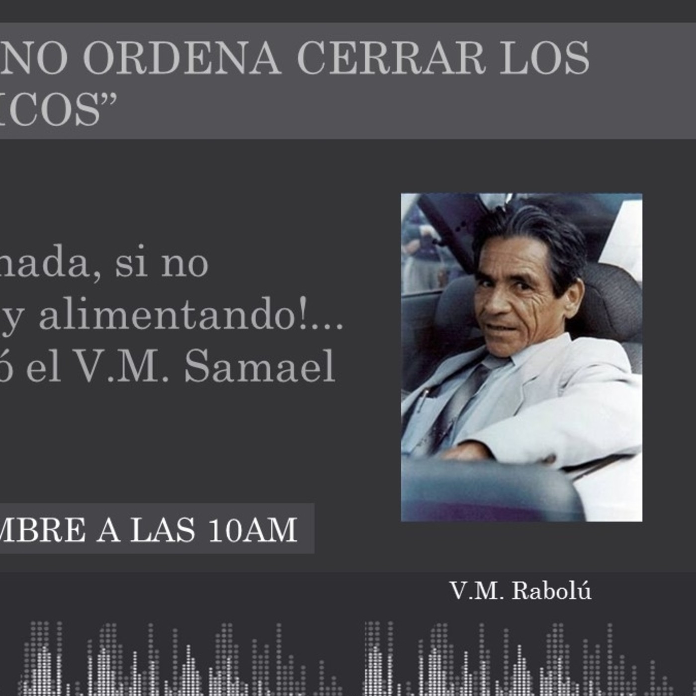 Rabolú no ordena cerrar grupos episode artwork