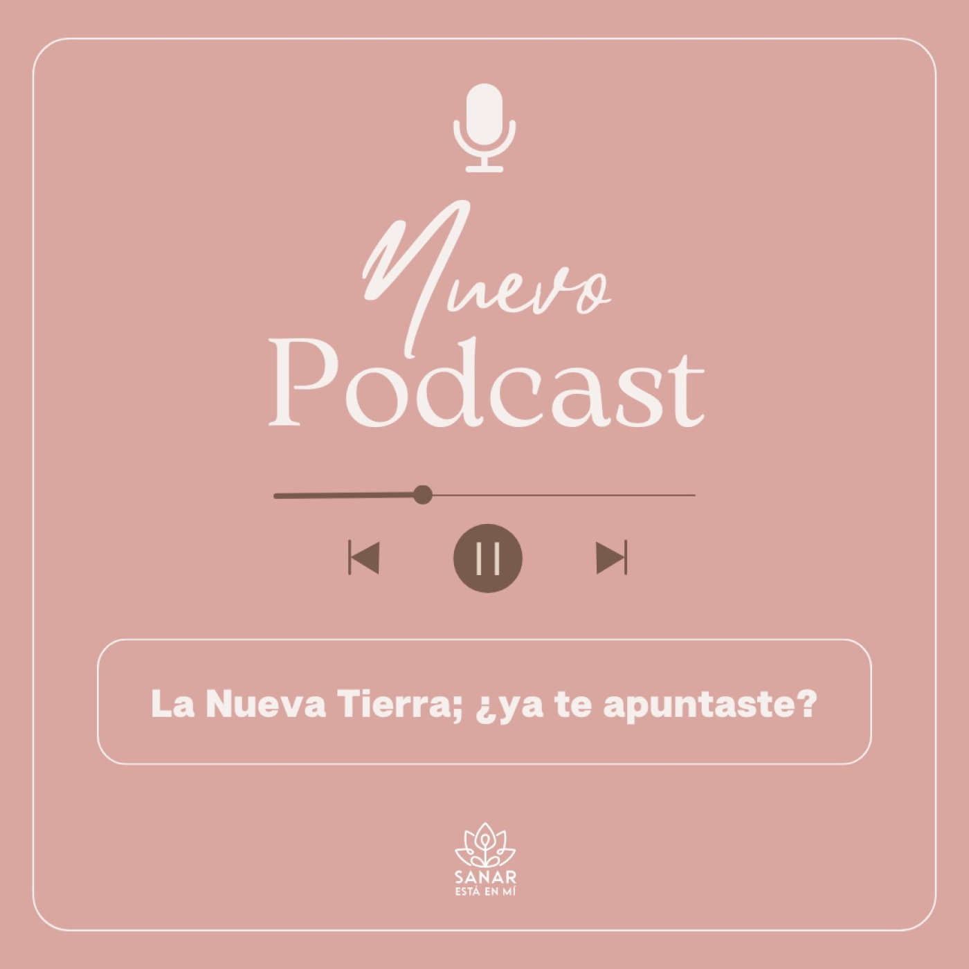 La Nueva Tierra; ¿ya te apuntaste? episode artwork