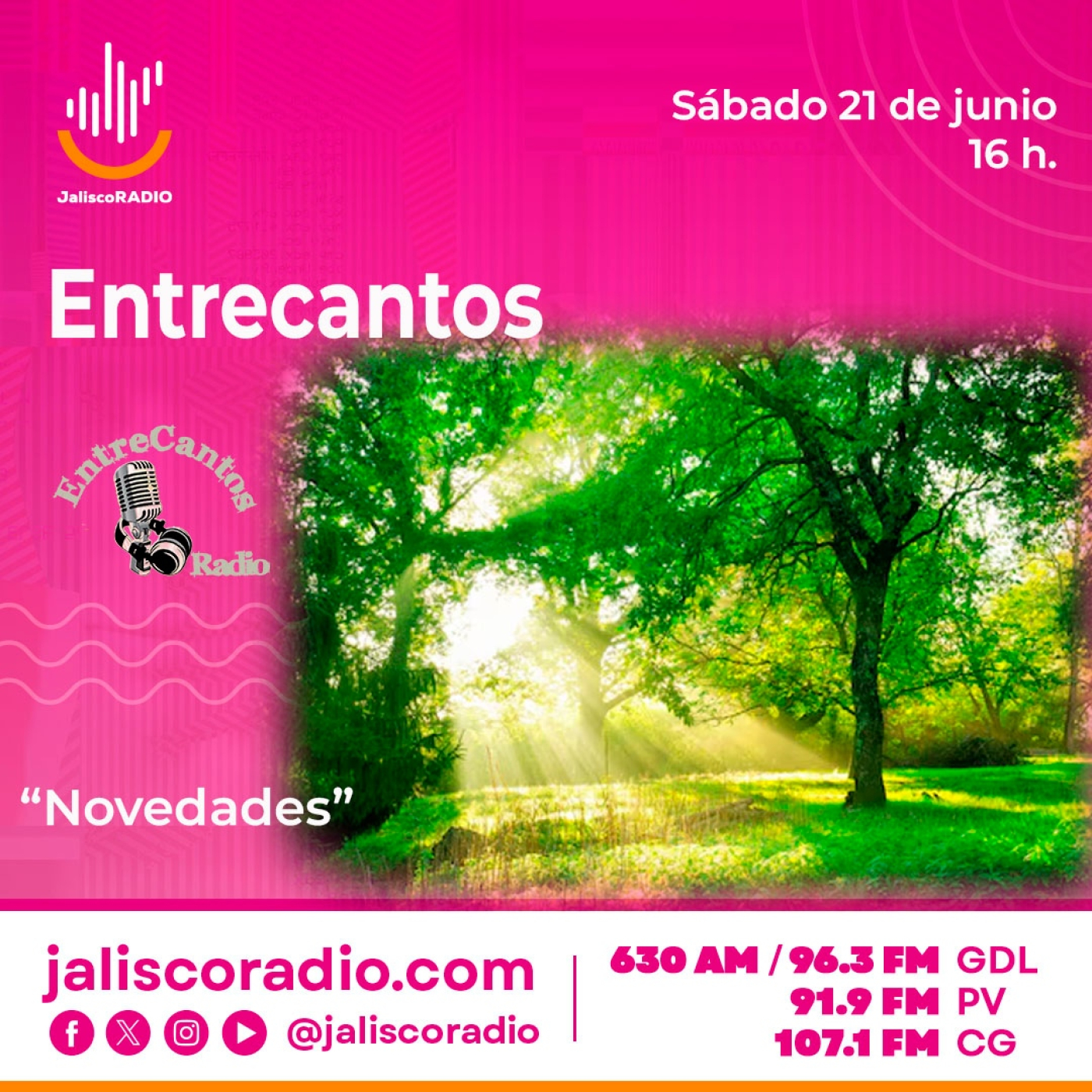Programa Entrecantos 21 de junio, 2025: "Novedades" episode artwork