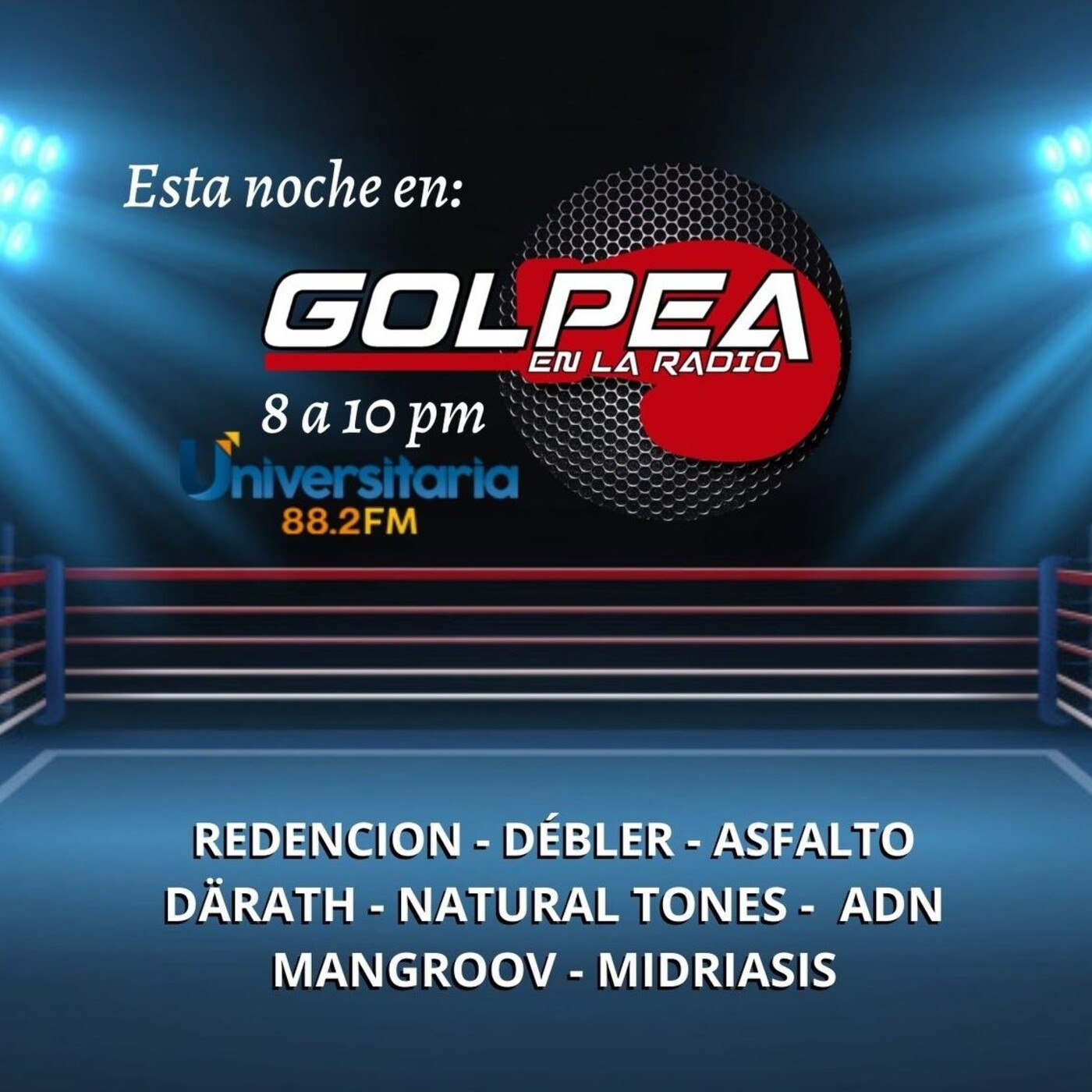 GOLPEA EN LA RADIO