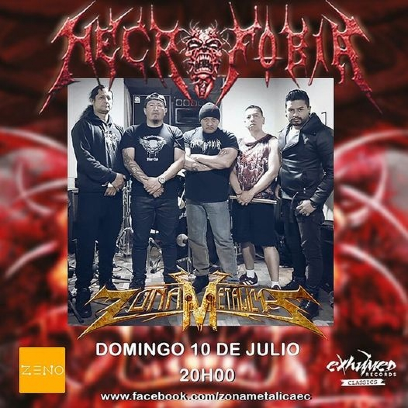 ZONA METÁLICA 10-julio-2022 ENTREVISTA A NECROFOBIA episode artwork