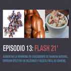 Ep 13: Aumentar la hormona de crecimiento de manera natural, entreno efectivo de deltoides y receta fácil de ceviche.