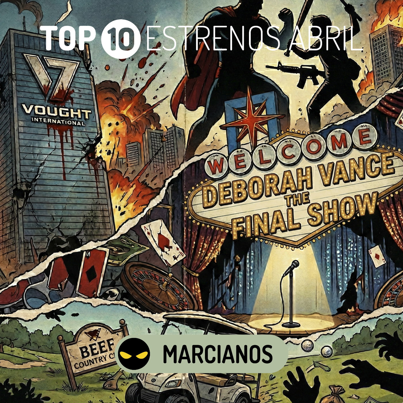 MAR 508. Top 10 Estrenos Abril   Nuestra selección personal.