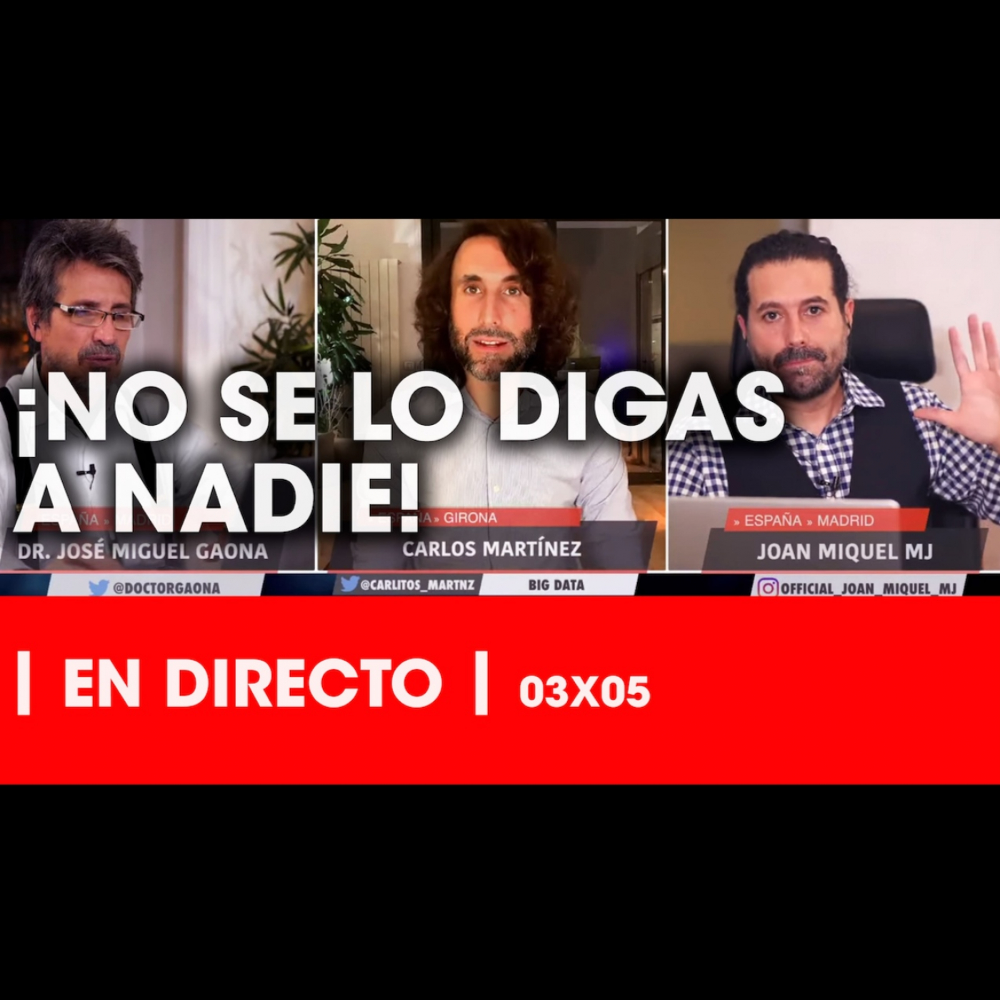 La Reunión Secreta 03x05 - ¡LA GRAN MENTIRA DEL COVID!