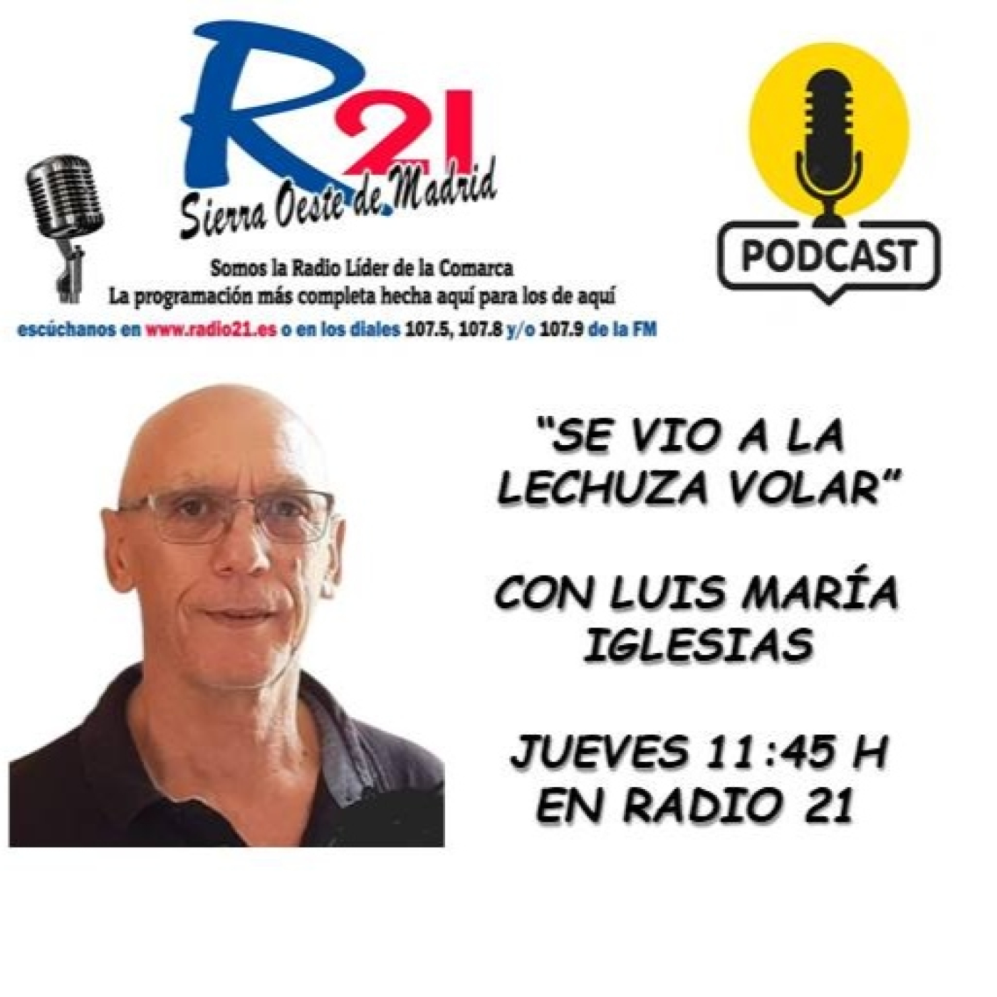 "Se vio a la lechuza volar" con Luis María Iglesias. Hoy "El día del libro" episode artwork