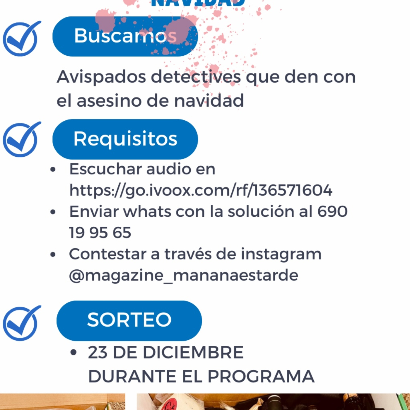 MAÑANA ES TARDE CONCURSO - EL ASESINO MISTERIOSO DE NAVIDAD 2024 - episode artwork