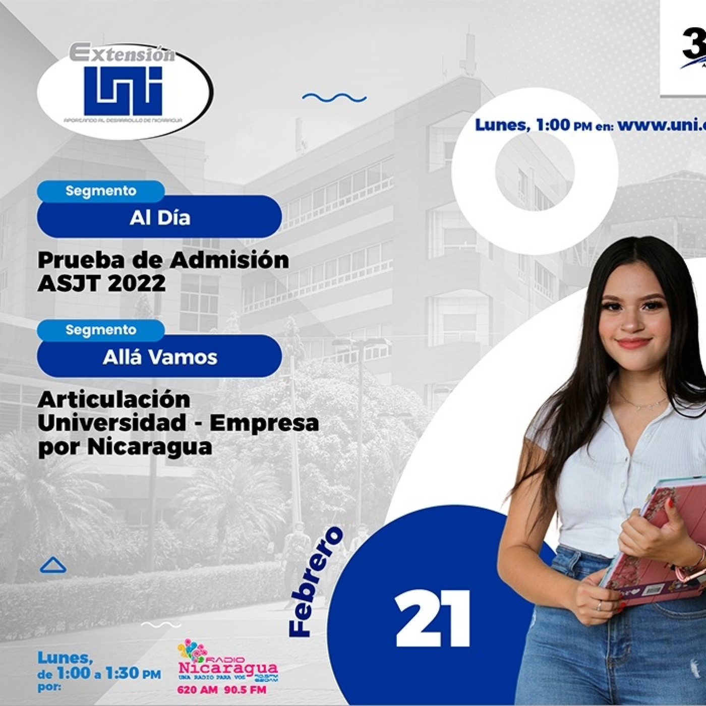 Extensión UNI #297 - 21 de febrero 2022. episode artwork