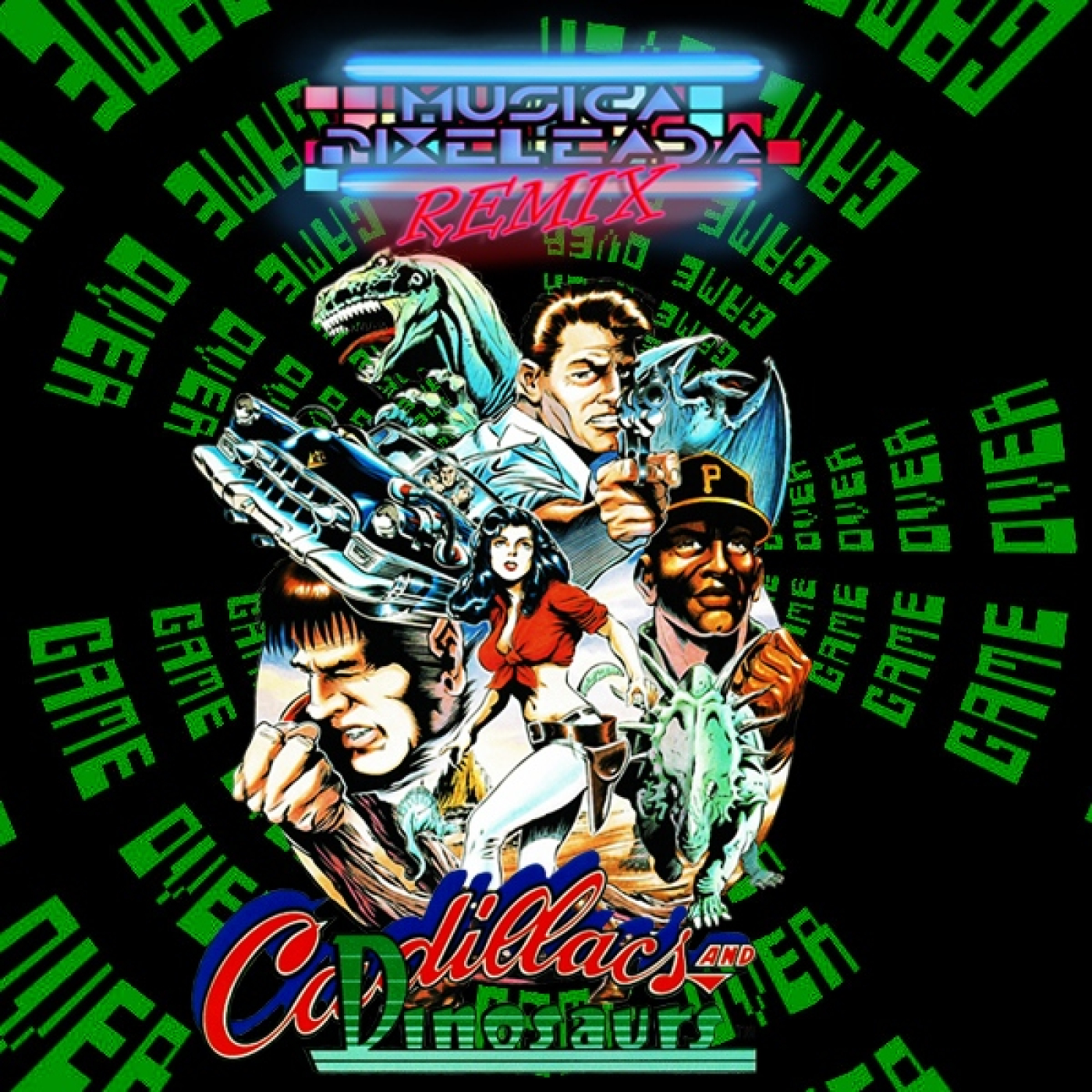 Cadillacs and Dinosaurs (CPS1) episode artwork