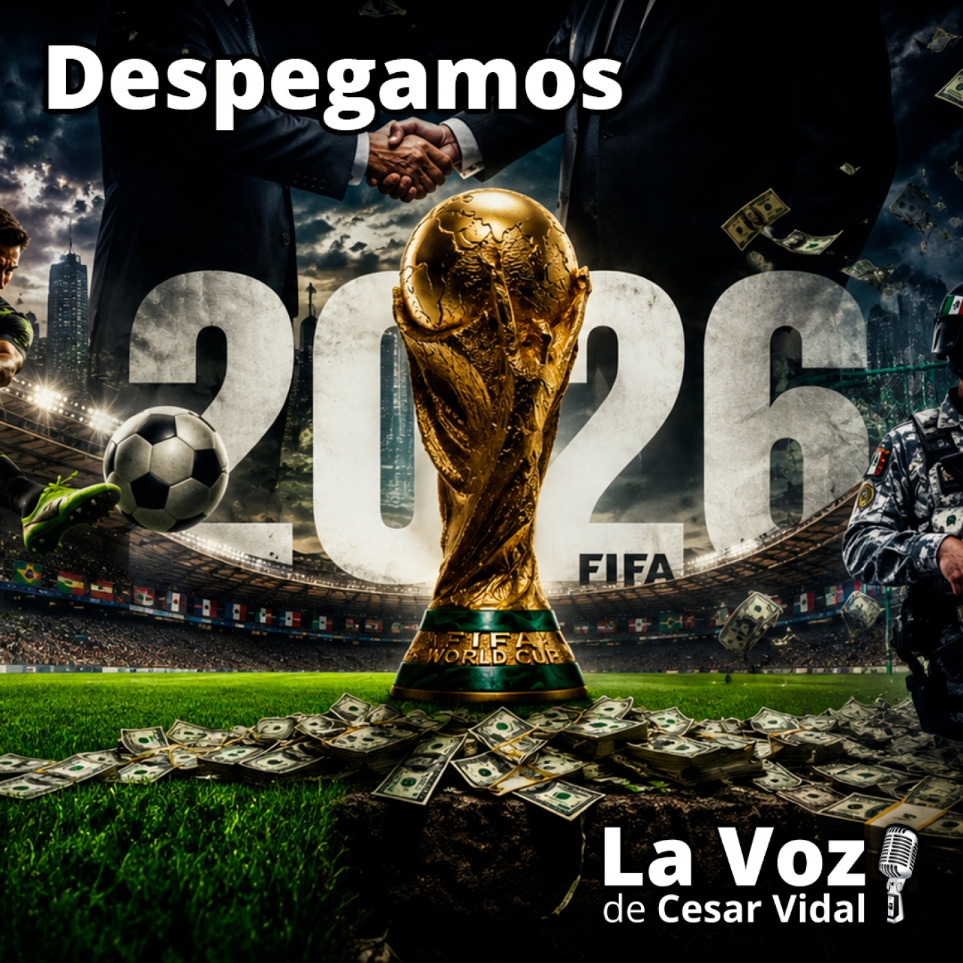 Despegamos: Guerra Trump, fracaso caza europeo, banderas rojas bursátiles y corrupción FIFA - 10/06/26 episode artwork